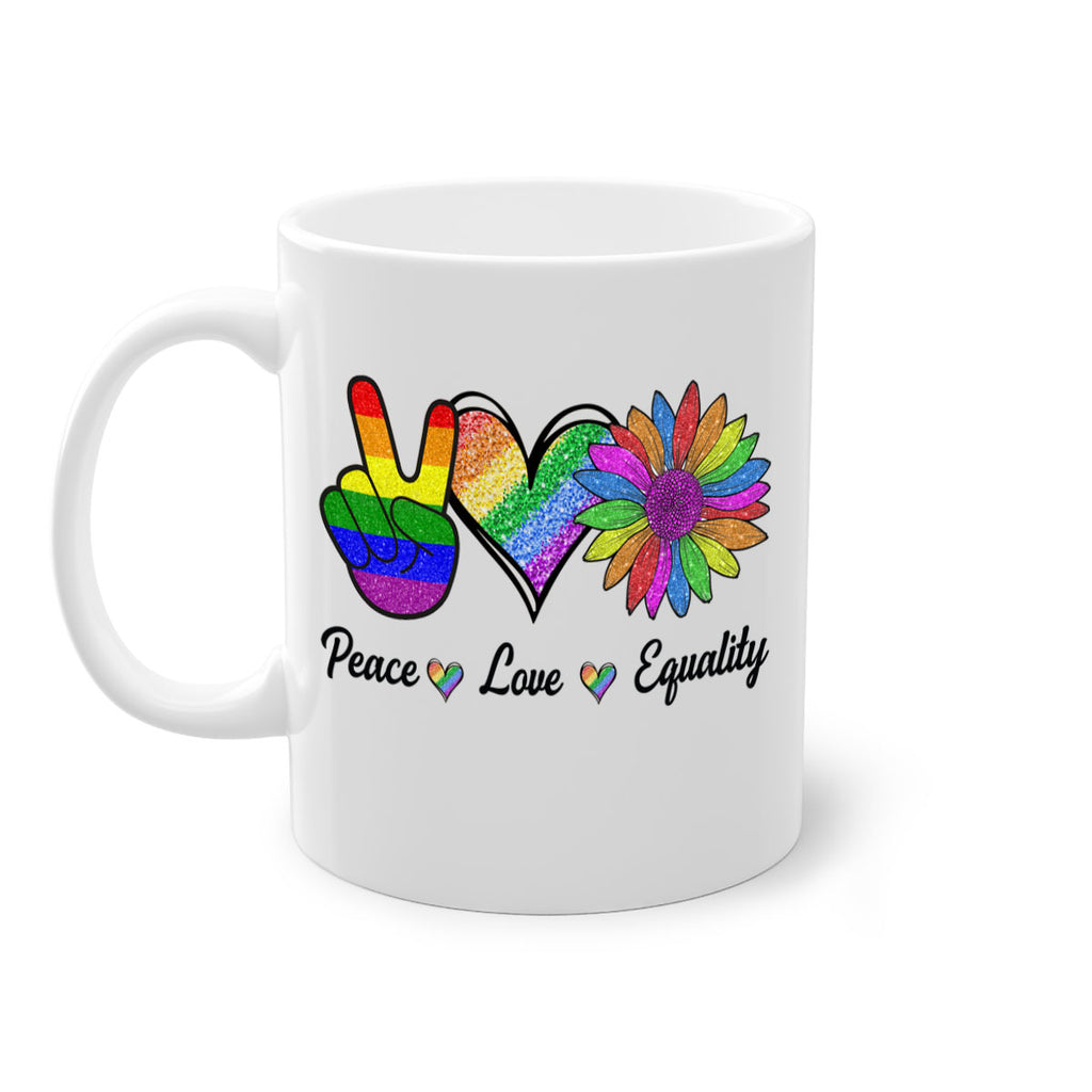 Peace Love Equality Lgbt Pride Design 40#- lgbt-Mug / Coffee Cup