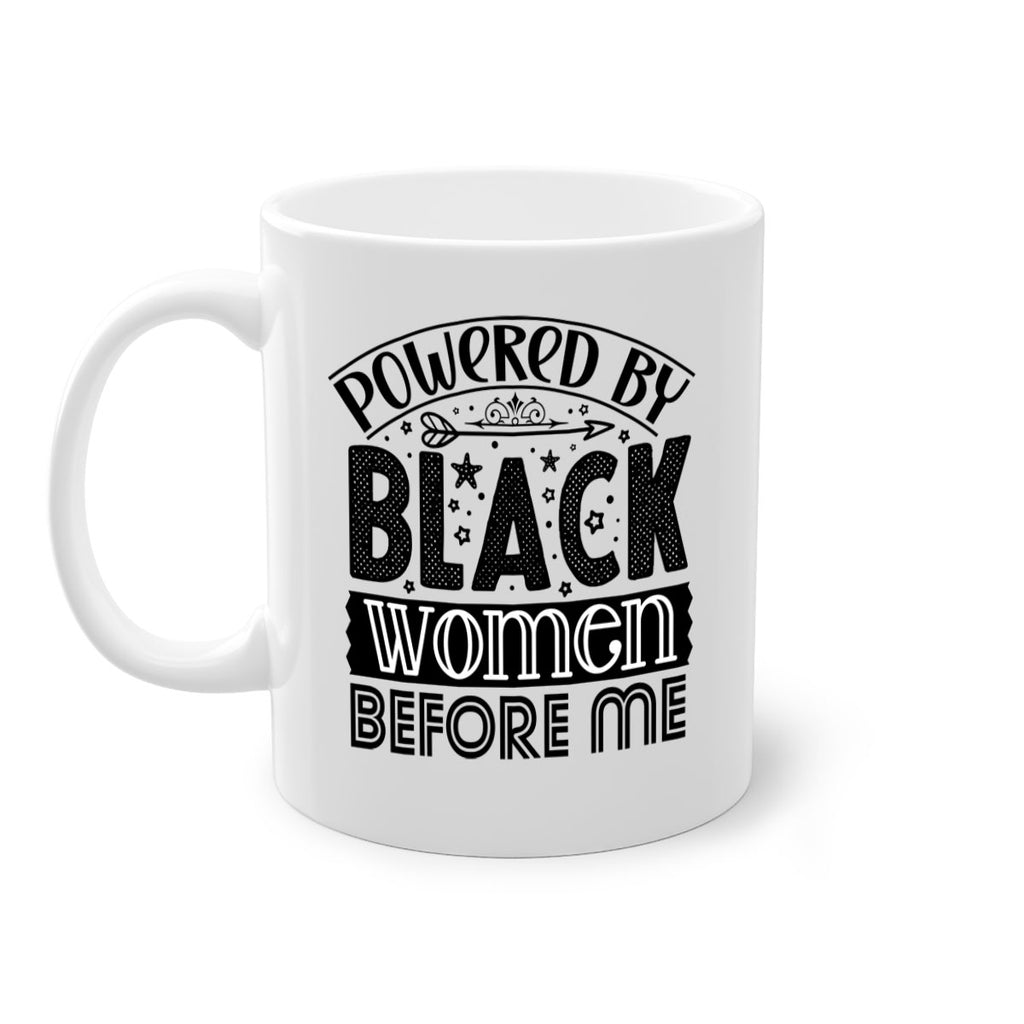 Powered by blackp women before me Style 14#- Black women - Girls-Mug / Coffee Cup