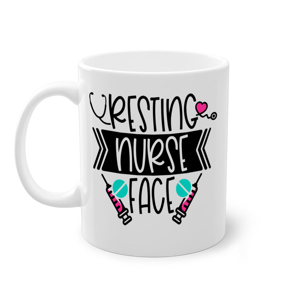 Resting Nurse Face Style Style 58#- nurse-Mug / Coffee Cup