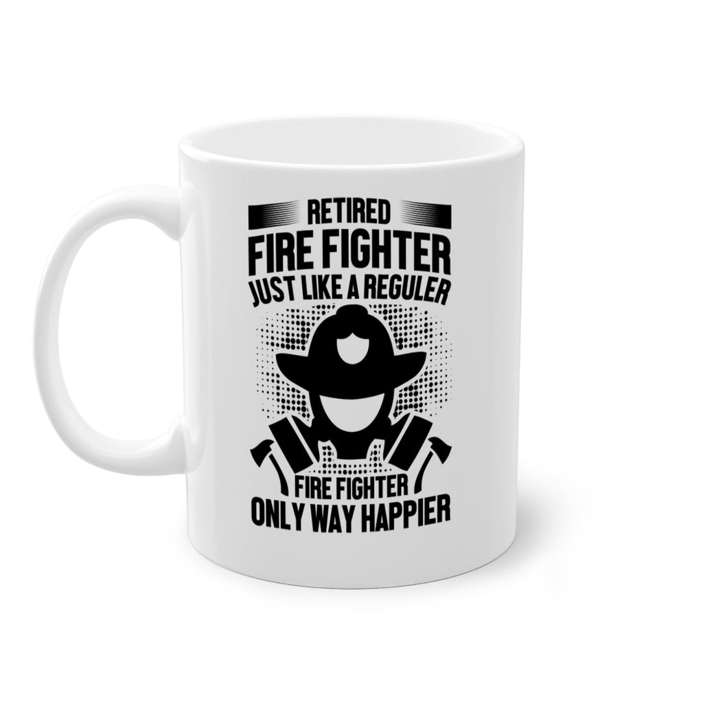Retired fire Style 40#- fire fighter-Mug / Coffee Cup