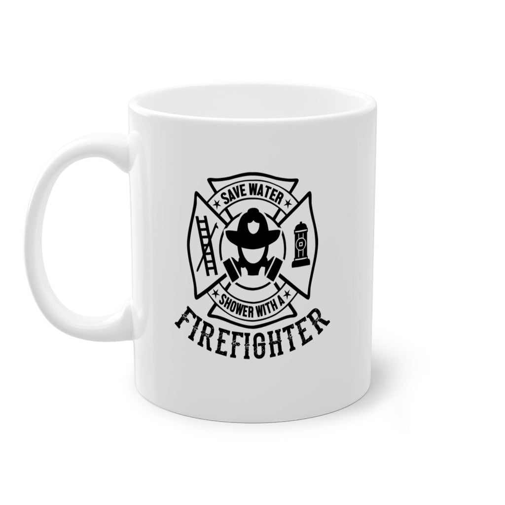 Save water Style 34#- fire fighter-Mug / Coffee Cup