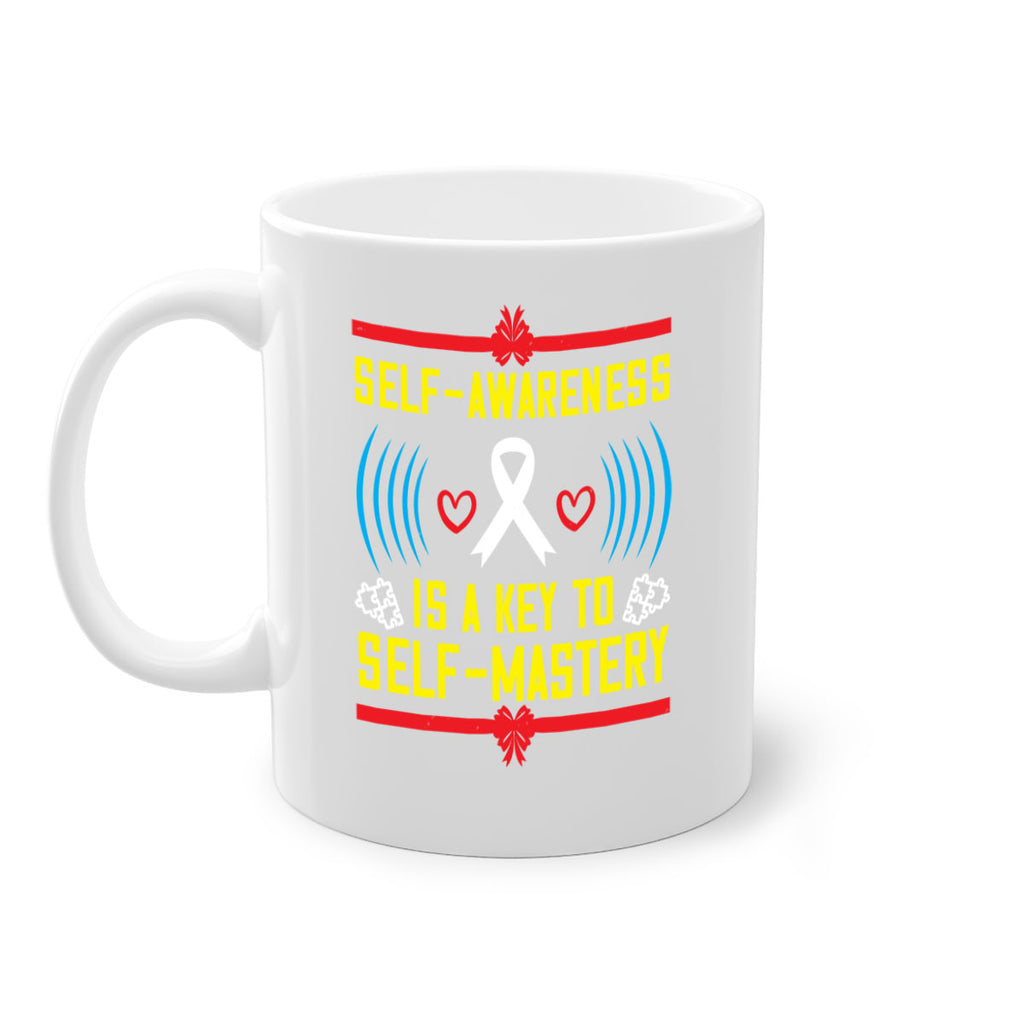 Self wareness is a key to self mastery Style 32#- Self awareness-Mug / Coffee Cup