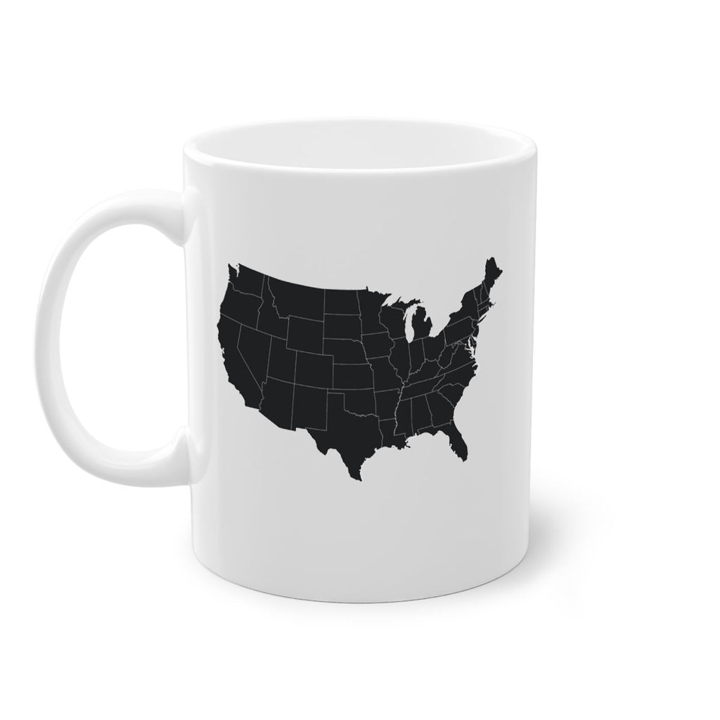 Separate Color Map Style 71#- 4th Of July-Mug / Coffee Cup