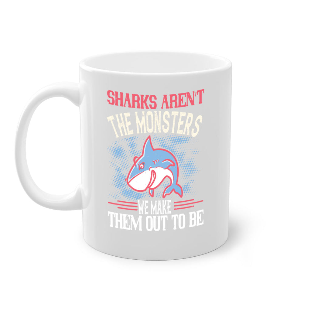 Sharks aren’t the monsters we make them out to be Style 24#- Shark-Fish-Mug / Coffee Cup