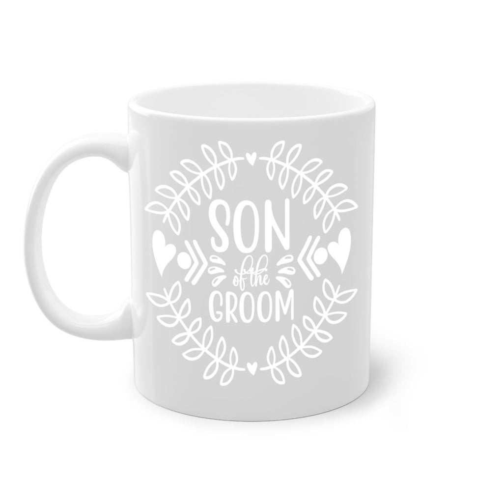 Son of 7#- family of the groom-Mug / Coffee Cup