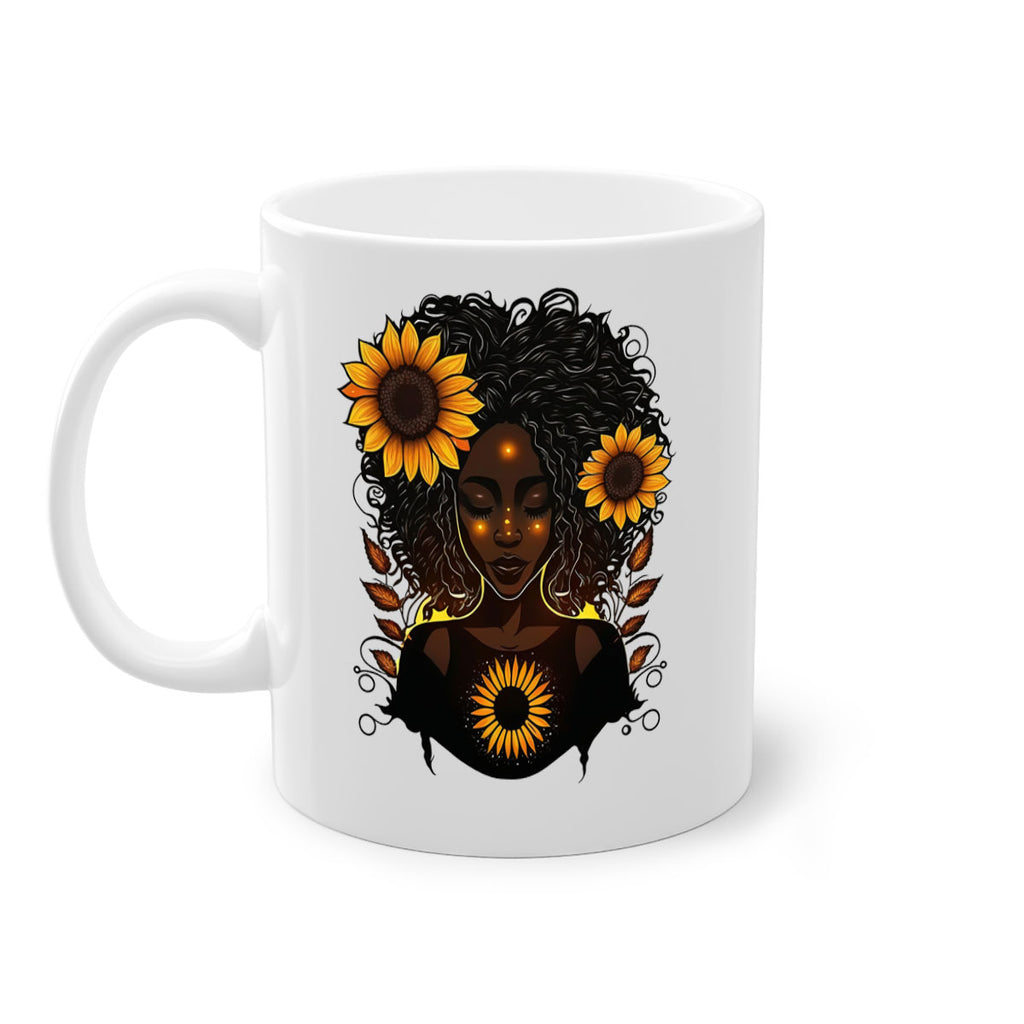 Sparkling Black Girl Design 13#- Black women - Girls-Mug / Coffee Cup