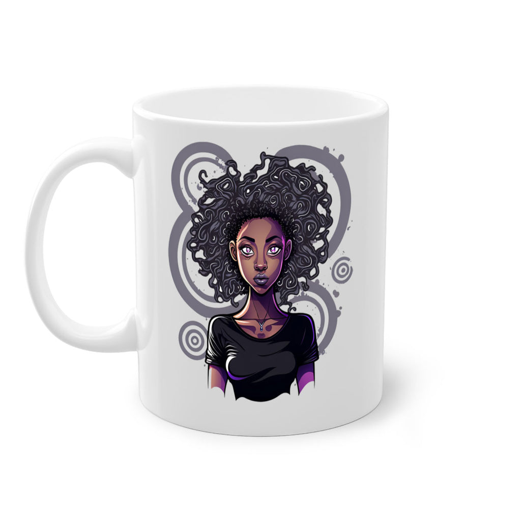 Sparkling Black Girl Design 14#- Black women - Girls-Mug / Coffee Cup