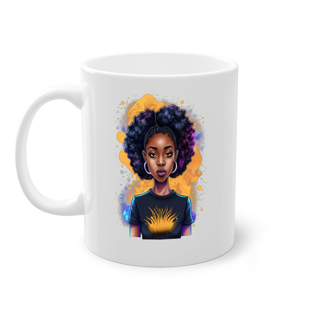 Sparkling Black Girl Design 15#- Black women - Girls-Mug / Coffee Cup