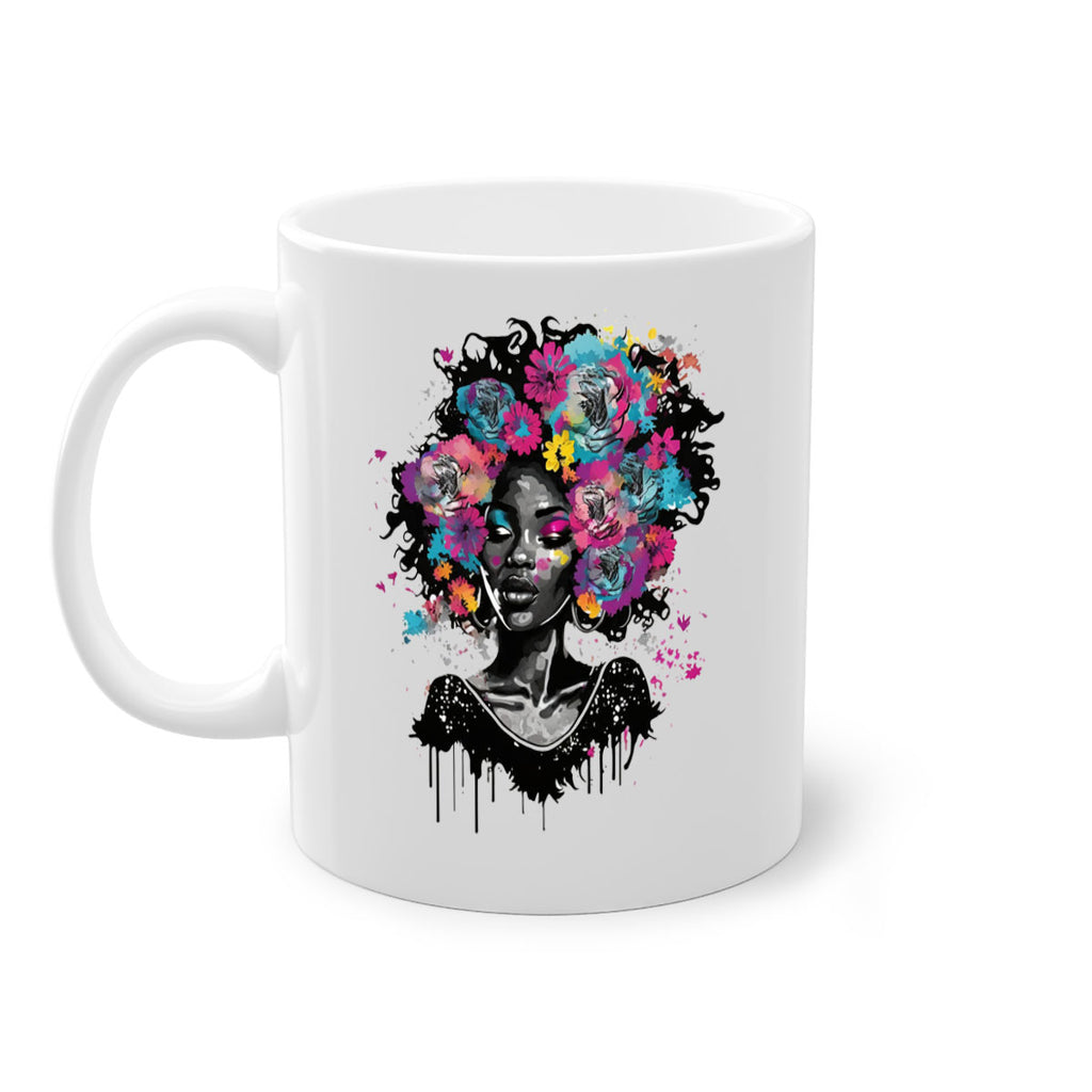 Sparkling Black Girl Design 17#- Black women - Girls-Mug / Coffee Cup