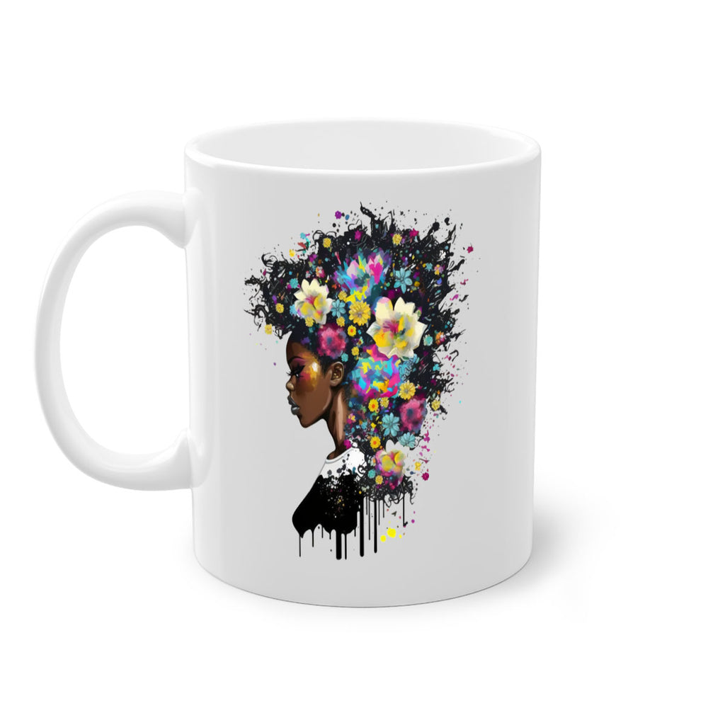 Sparkling Black Girl Design 2#- Black women - Girls-Mug / Coffee Cup