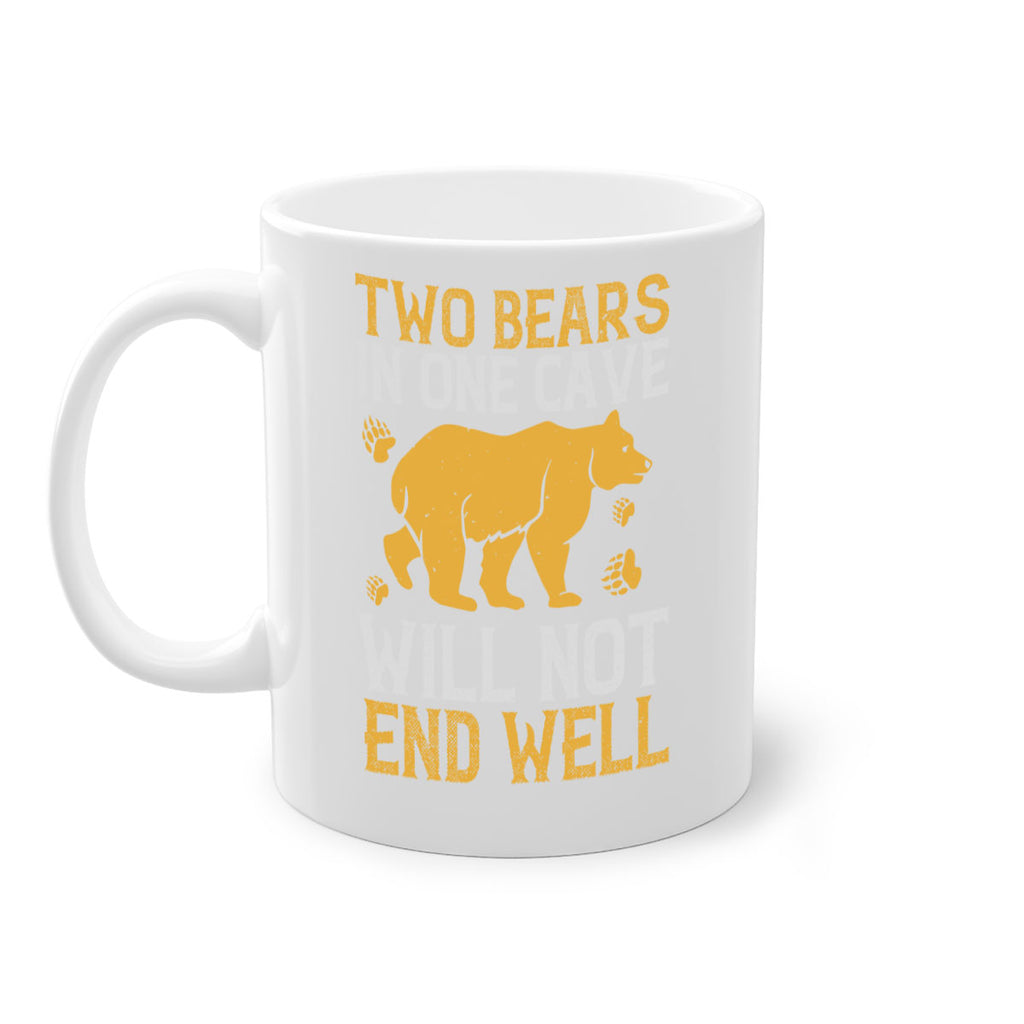 Two bears in one cave will not end well 39#- bear-Mug / Coffee Cup