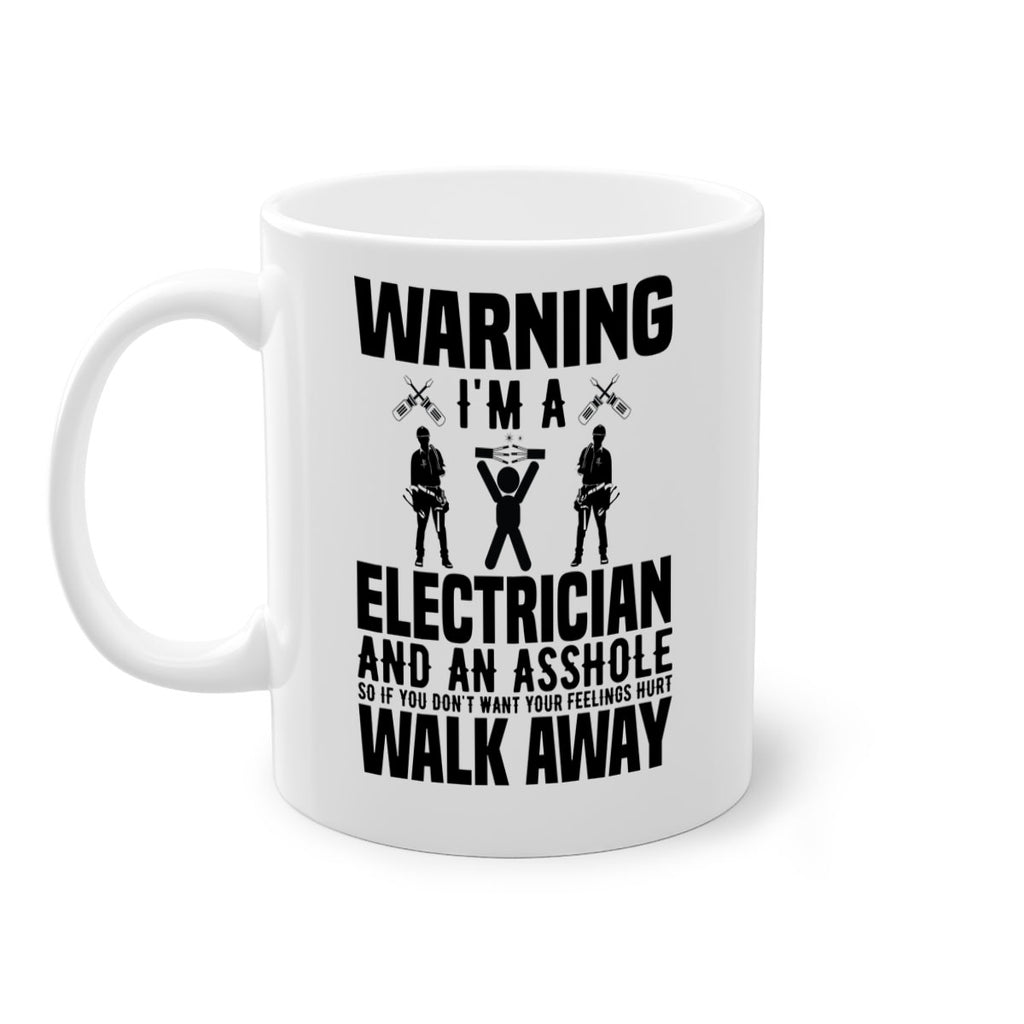 Warning Style 4#- electrician-Mug / Coffee Cup