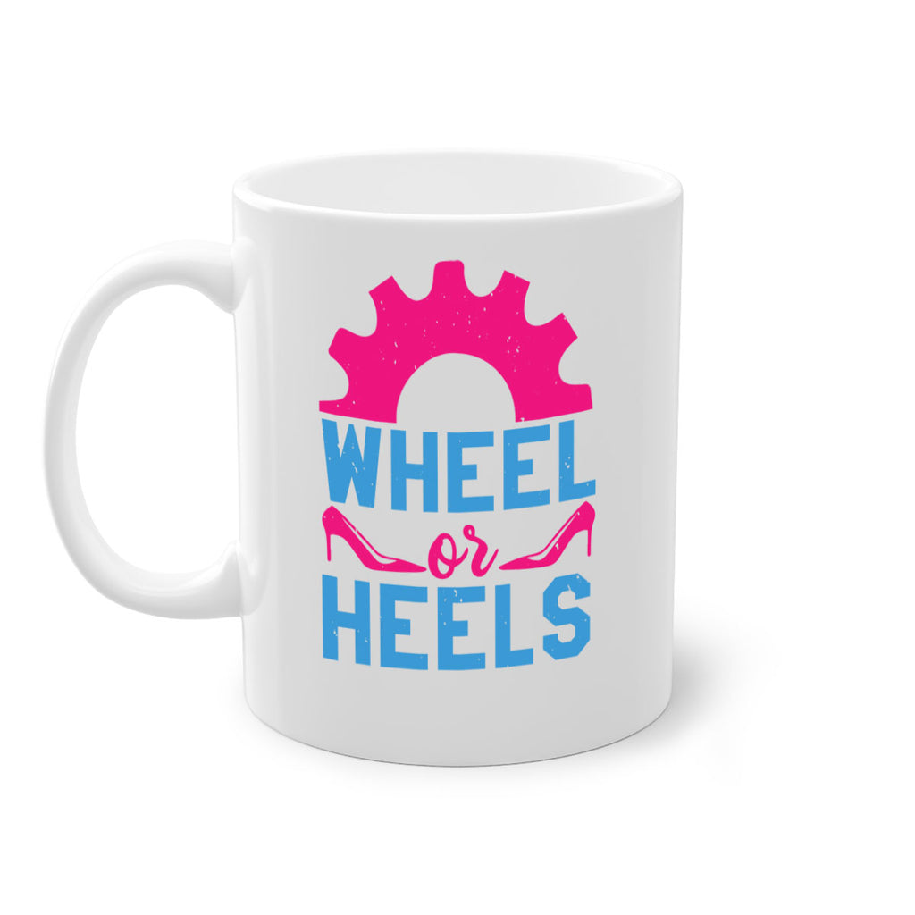 Wheel or Heels Style 8#- baby shower-Mug / Coffee Cup