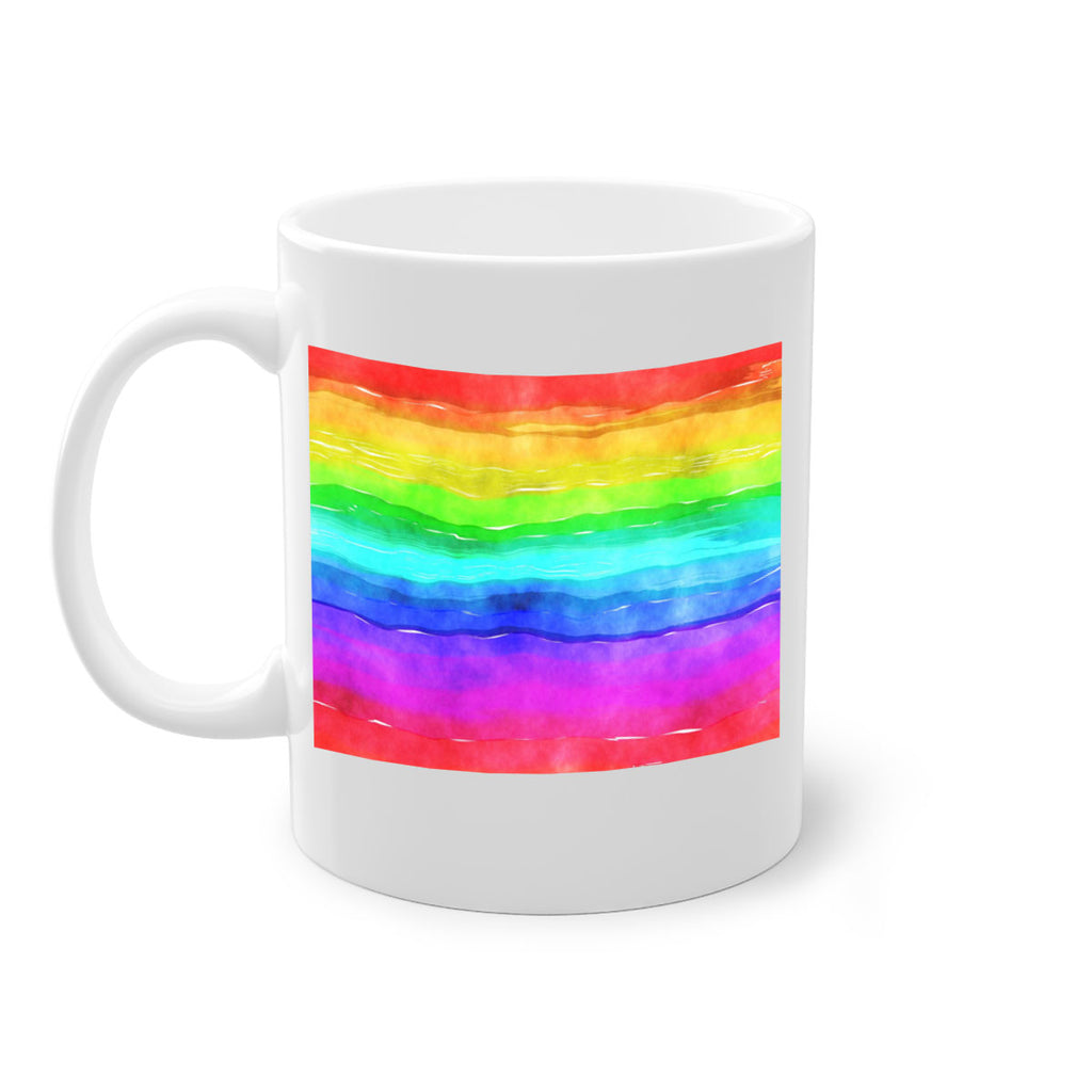 abstract rainbow 18#- lgbt-Mug / Coffee Cup