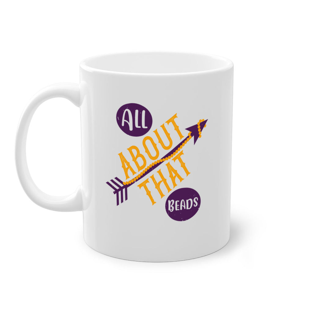 all about that beads 62#- mardi gras-Mug / Coffee Cup