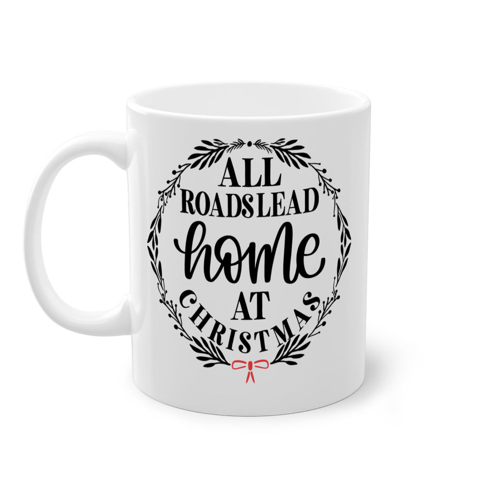 all roadslead home at christmas 213#- christmas-Mug / Coffee Cup