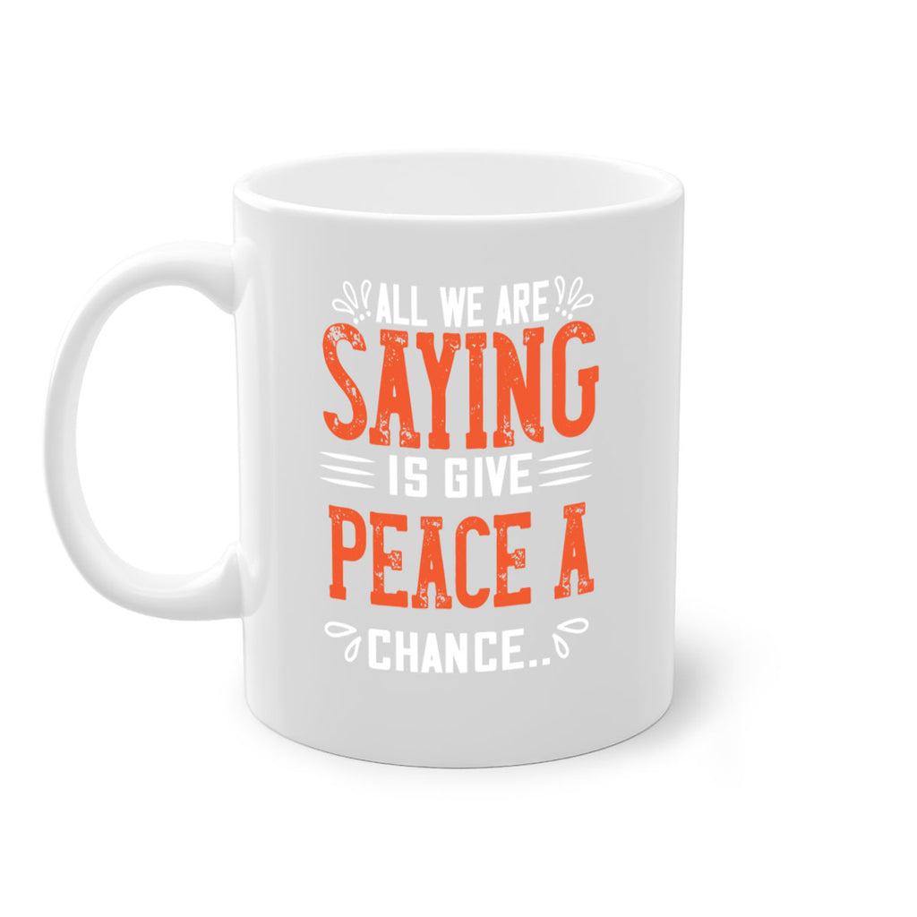 all we are saying 128#- vegan-Mug / Coffee Cup