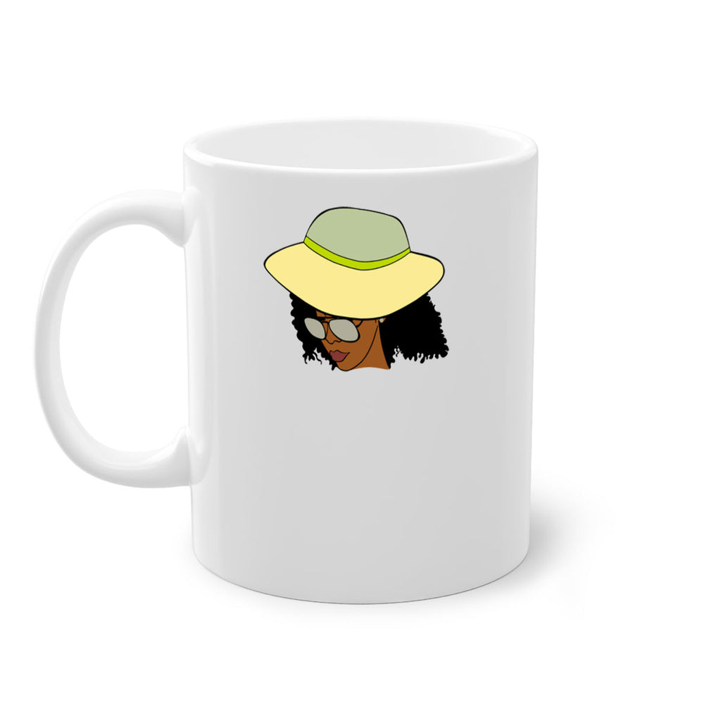 black afro 45#- Black women - Girls-Mug / Coffee Cup