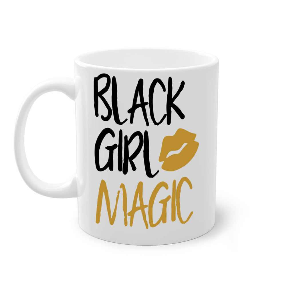 black girl magic lips cocoandbanana 245#- black words - phrases-Mug / Coffee Cup