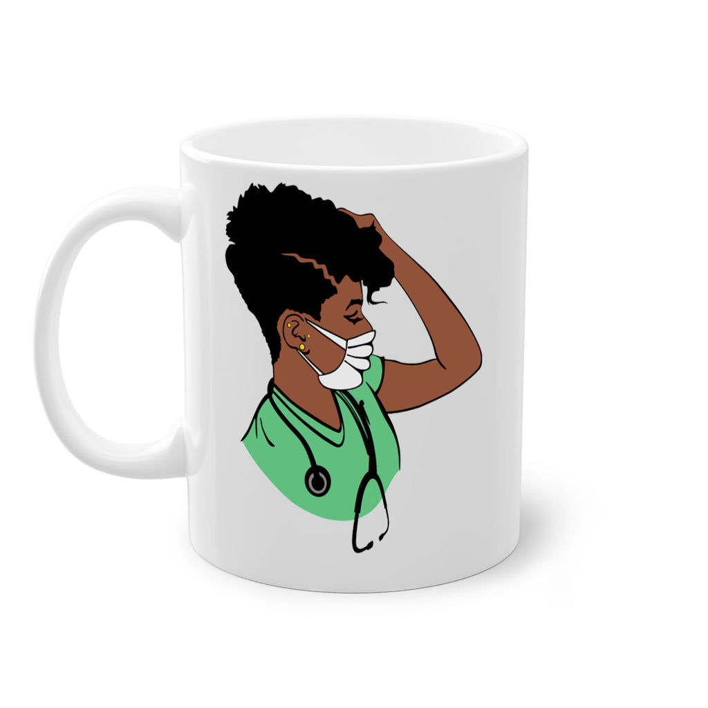 black nurse 2#- Black women - Girls-Mug / Coffee Cup