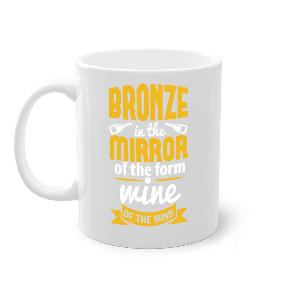 bronze in the mirror of the form wine of the mind 99#- wine-Mug / Coffee Cup
