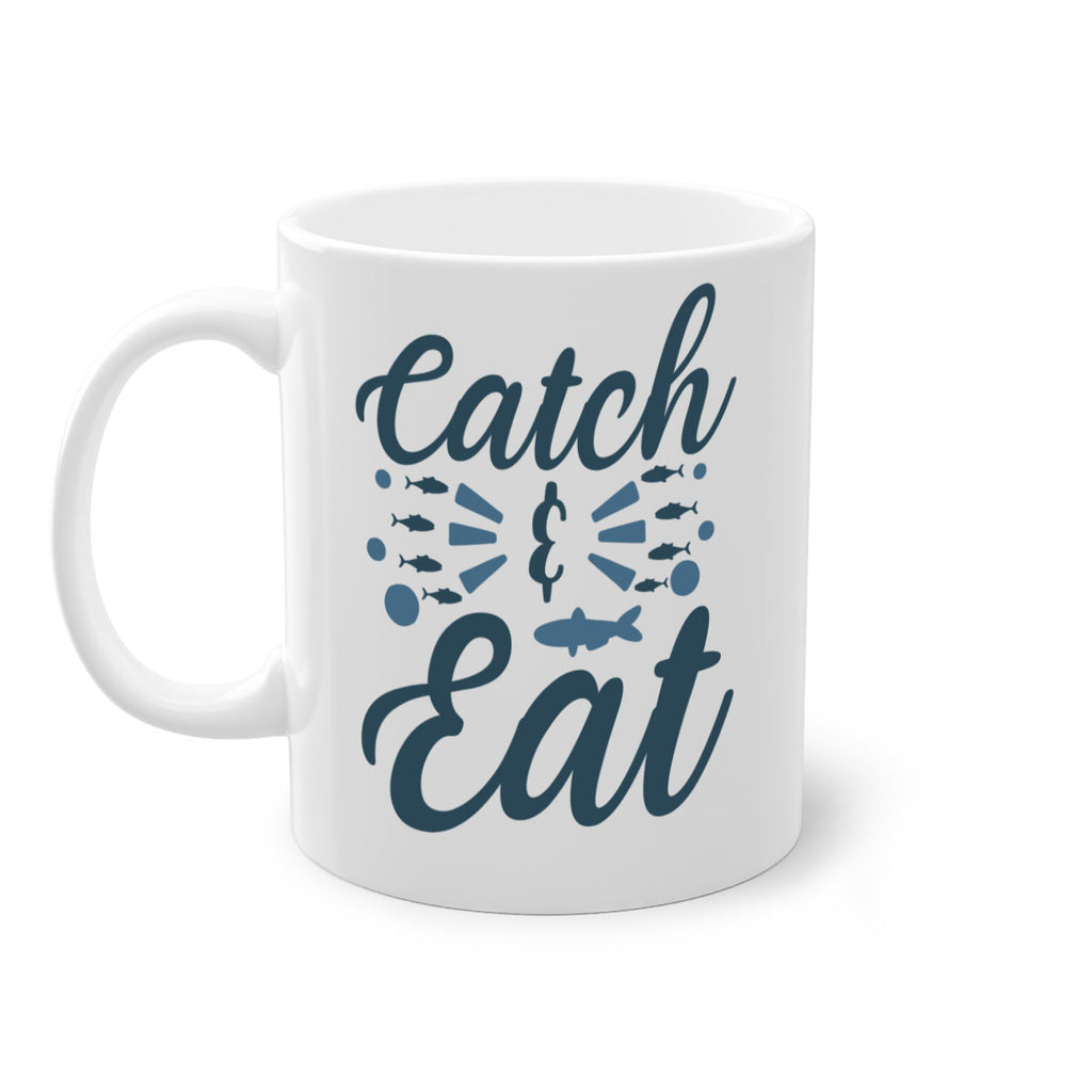 catch eat 173#- fishing-Mug / Coffee Cup
