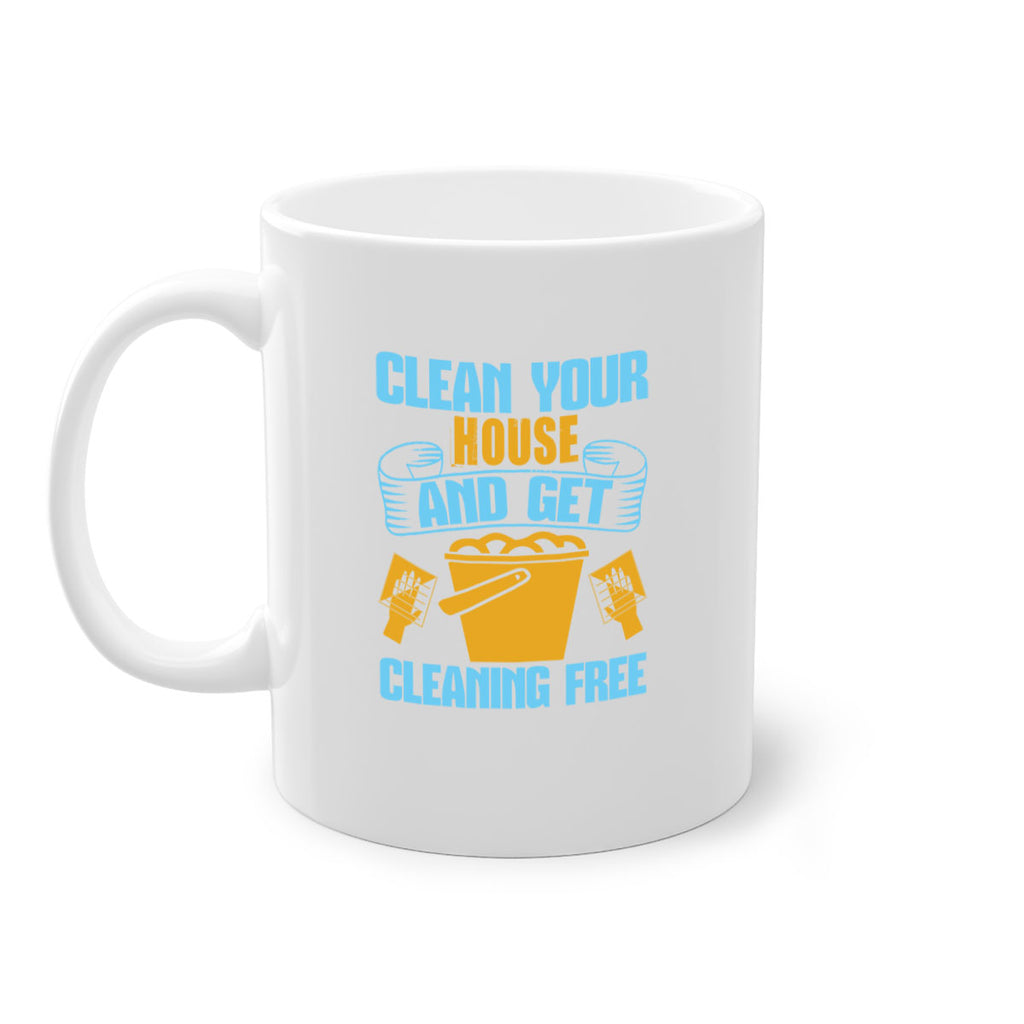 clean your house and get cleaning free Style 46#- cleaner-Mug / Coffee Cup