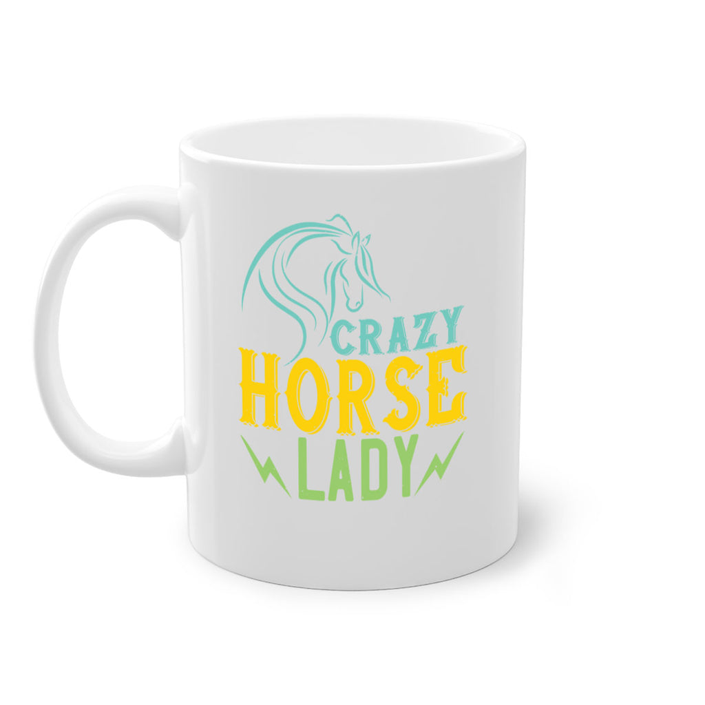 crazy horse lady Style 10#- horse-Mug / Coffee Cup