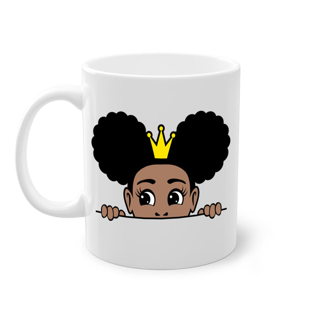 crown afro puffs 51#- Black women - Girls-Mug / Coffee Cup