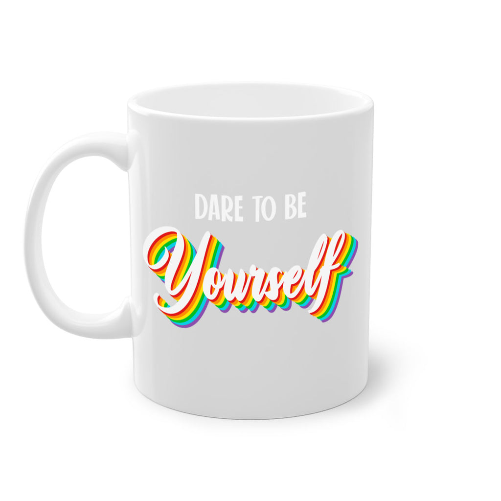 dare to be yourself cute 146#- lgbt-Mug / Coffee Cup