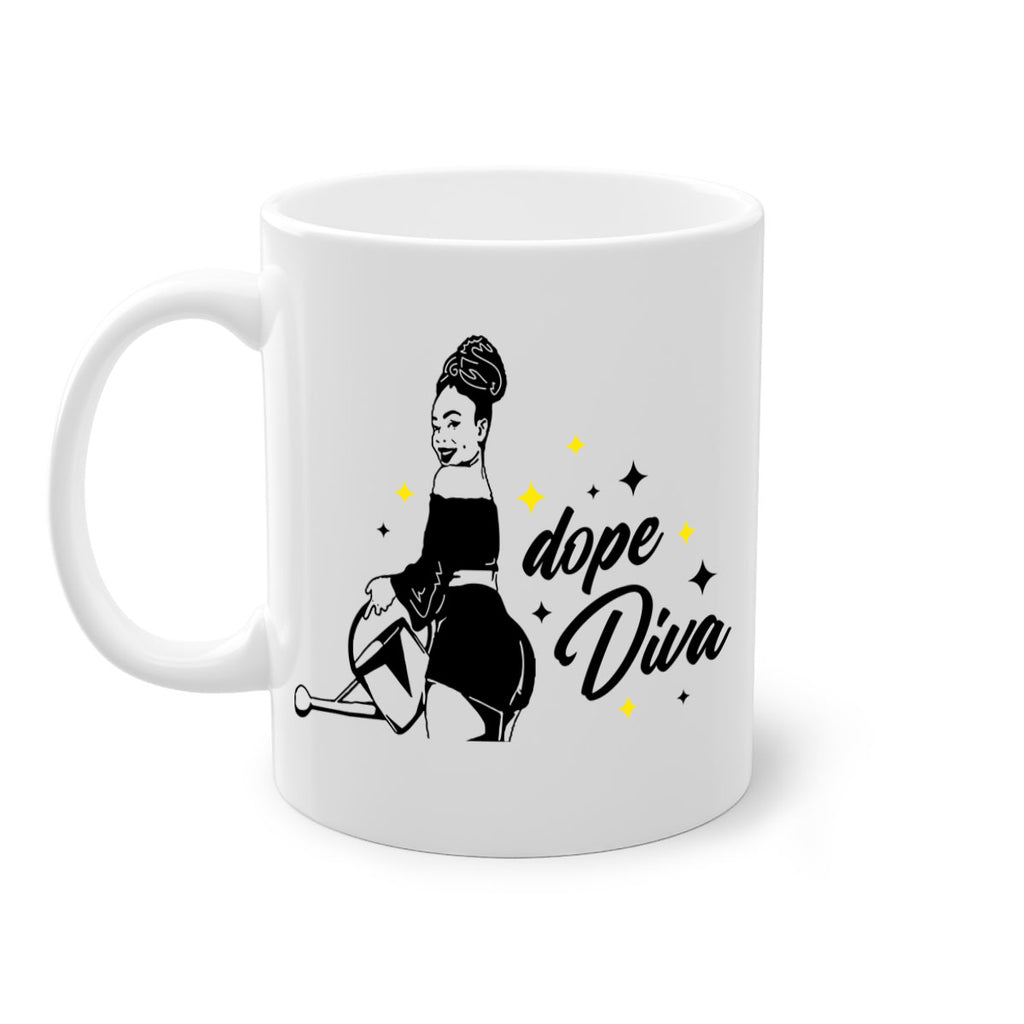 dope diva 4#- Black women - Girls-Mug / Coffee Cup