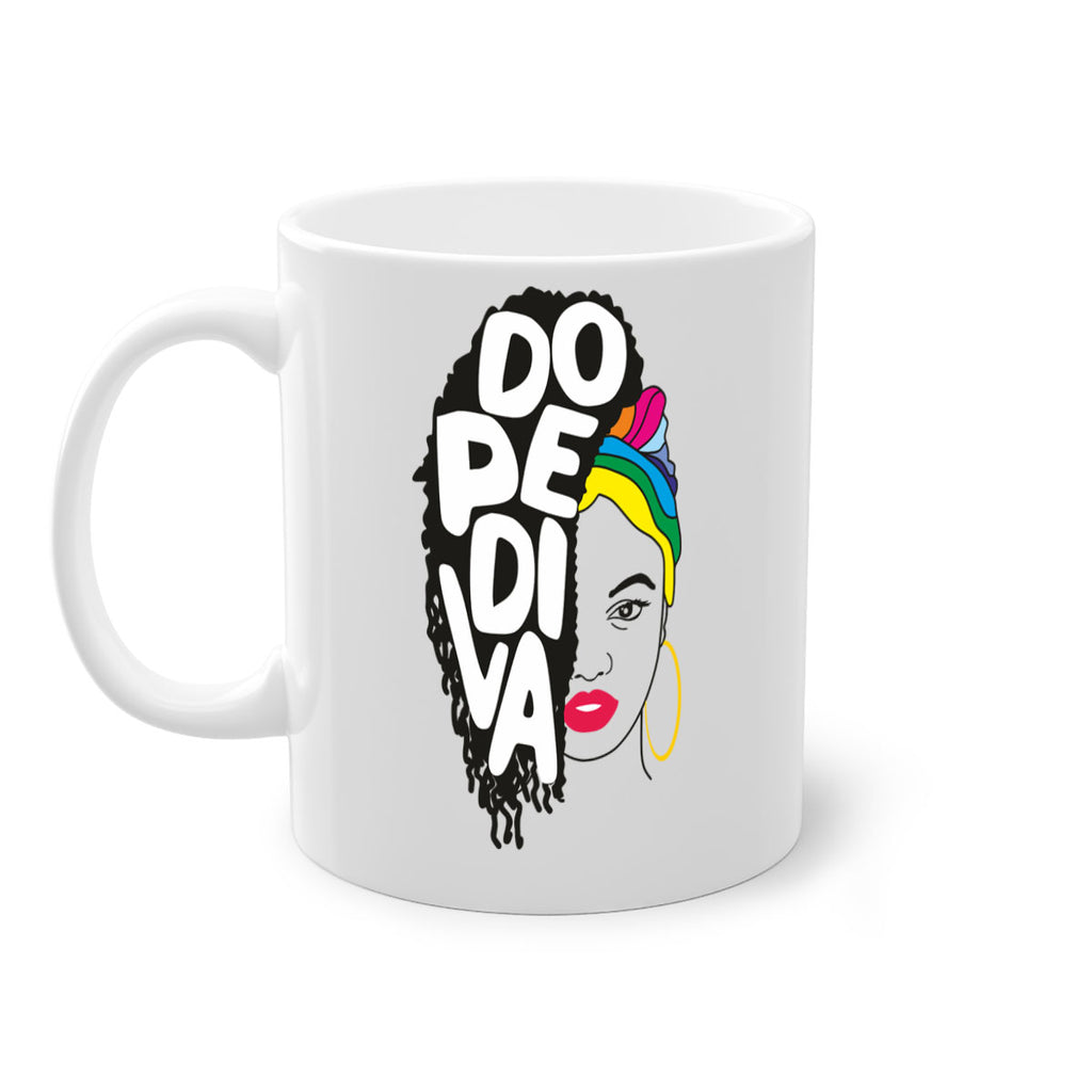 dope diva 5#- Black women - Girls-Mug / Coffee Cup
