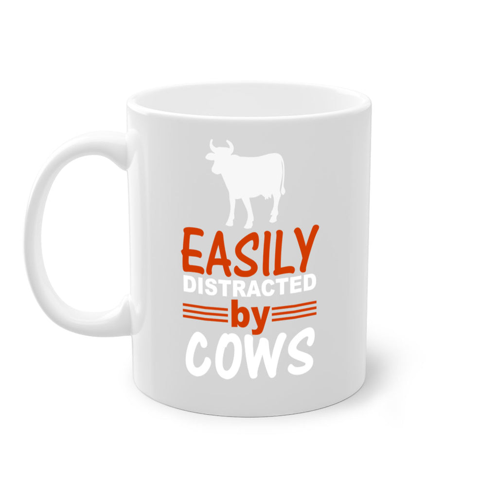 easily distracted by cows Style 4#- Cow-Mug / Coffee Cup