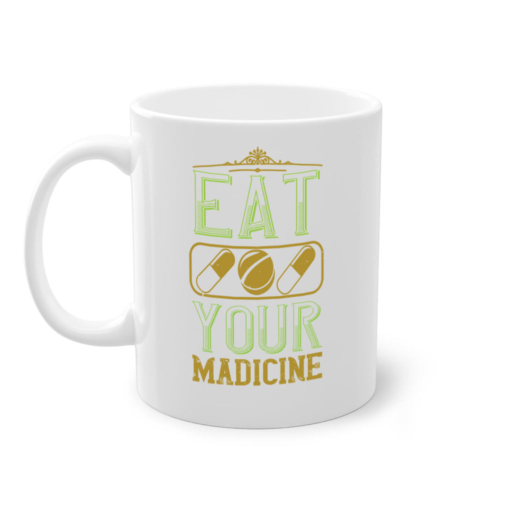 eat your madicine 141#- vegan-Mug / Coffee Cup