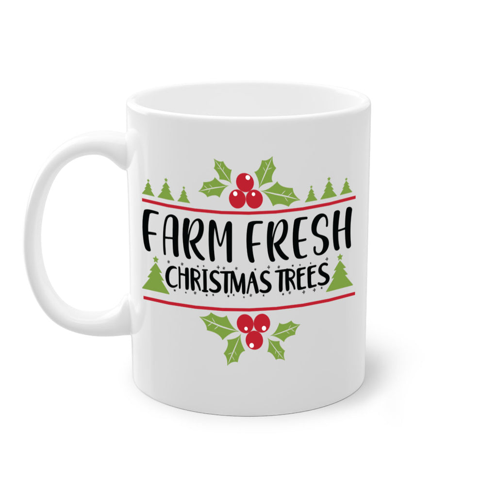 farm fresh christmas trees style 207#- christmas-Mug / Coffee Cup