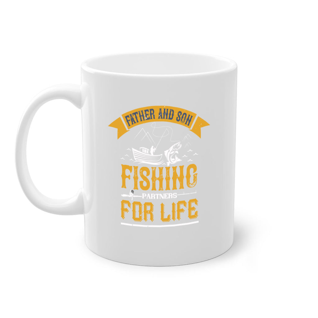 father and son fishing partners for life 158#- fishing-Mug / Coffee Cup