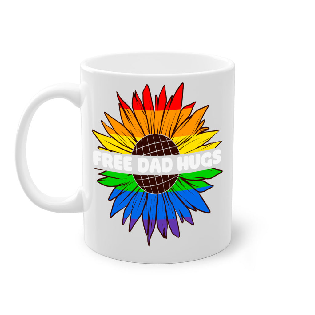 free dad hugs pride lgbt lgbt 140#- lgbt-Mug / Coffee Cup