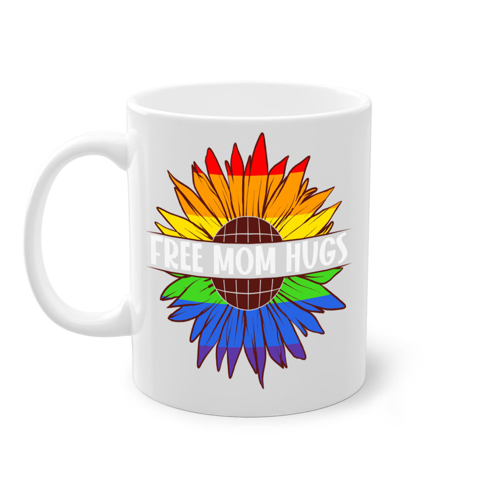 free mom hugs lgbt daisy 139#- lgbt-Mug / Coffee Cup