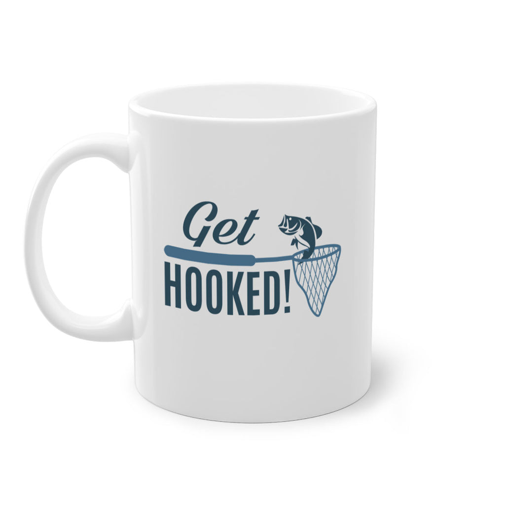 get hooked 133#- fishing-Mug / Coffee Cup