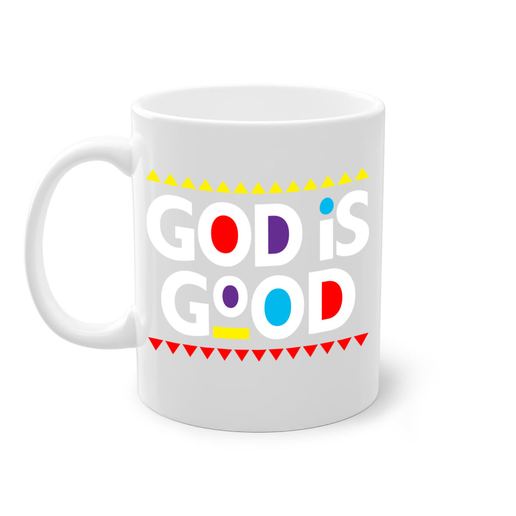 god is good 143#- black words - phrases-Mug / Coffee Cup