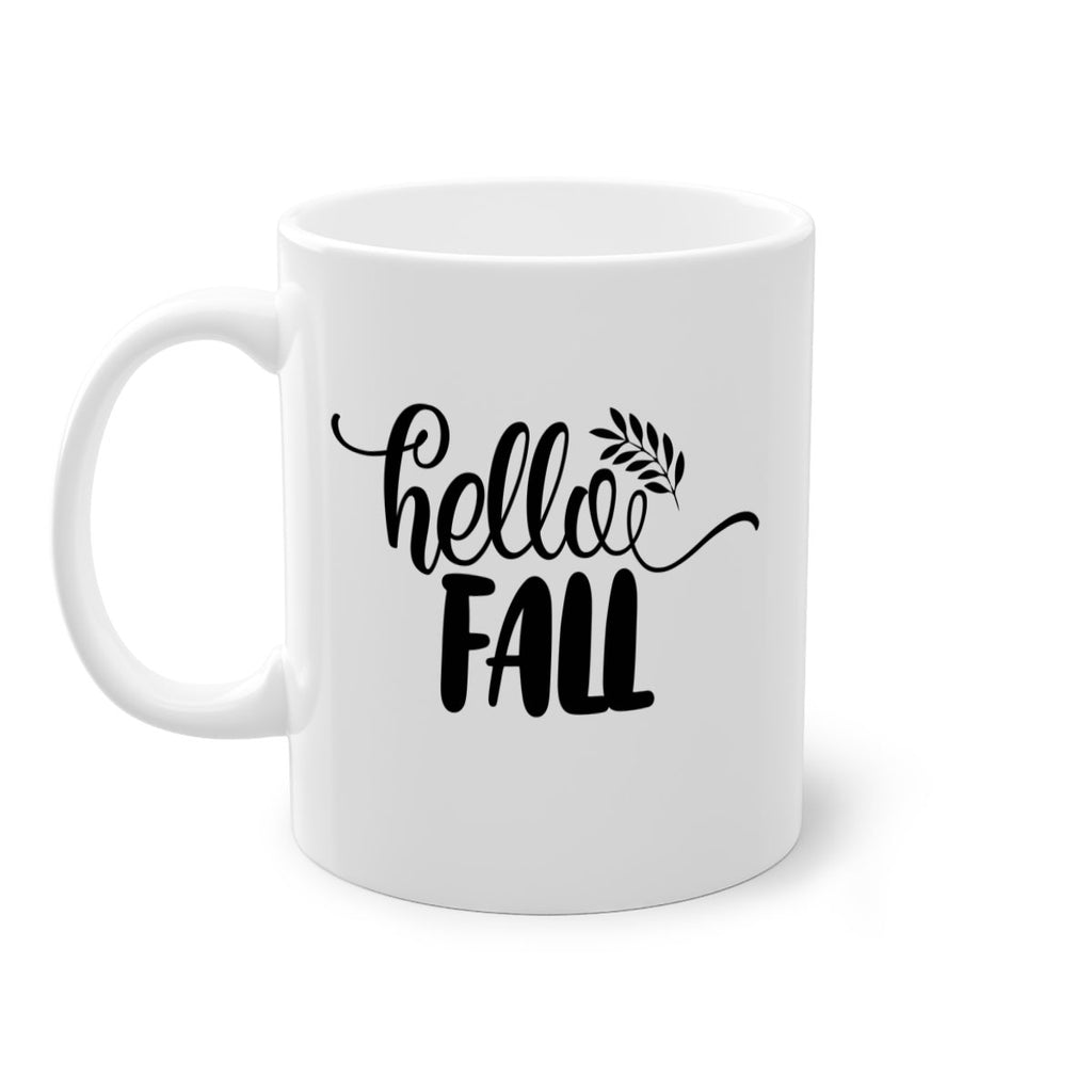 hello fall 54#- thanksgiving-Mug / Coffee Cup