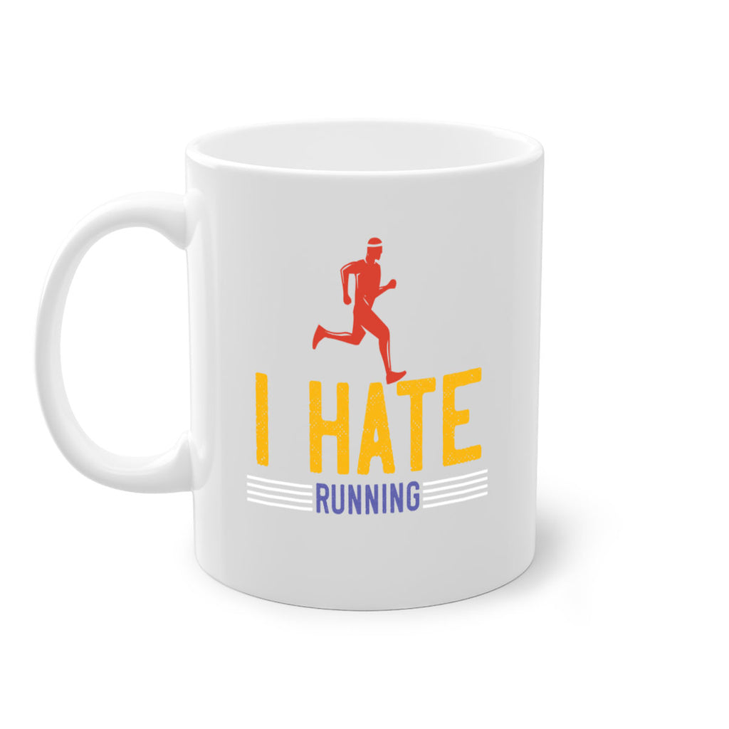 i hate running 40#- running-Mug / Coffee Cup