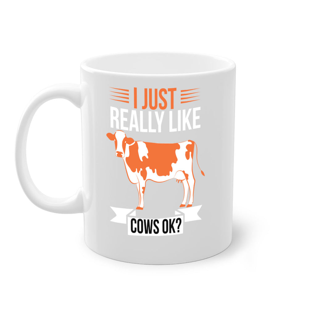 i just really like cows ok Style 3#- Cow-Mug / Coffee Cup