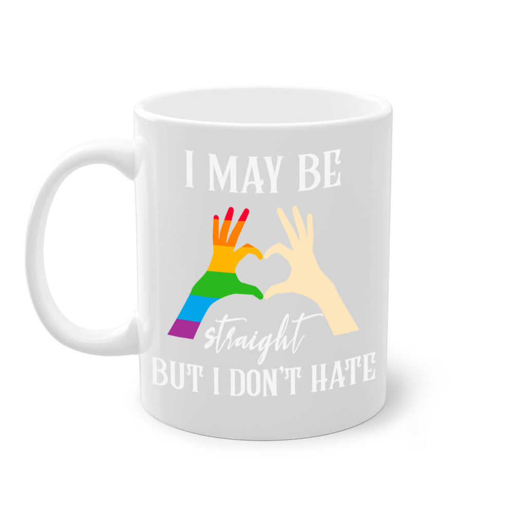 i may be straight but lgbt 125#- lgbt-Mug / Coffee Cup