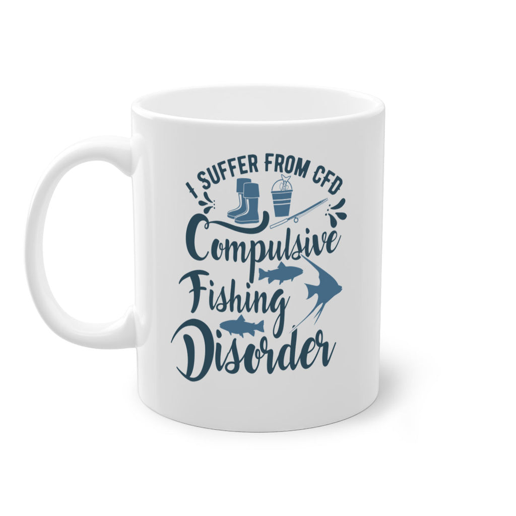 i suffer from 98#- fishing-Mug / Coffee Cup