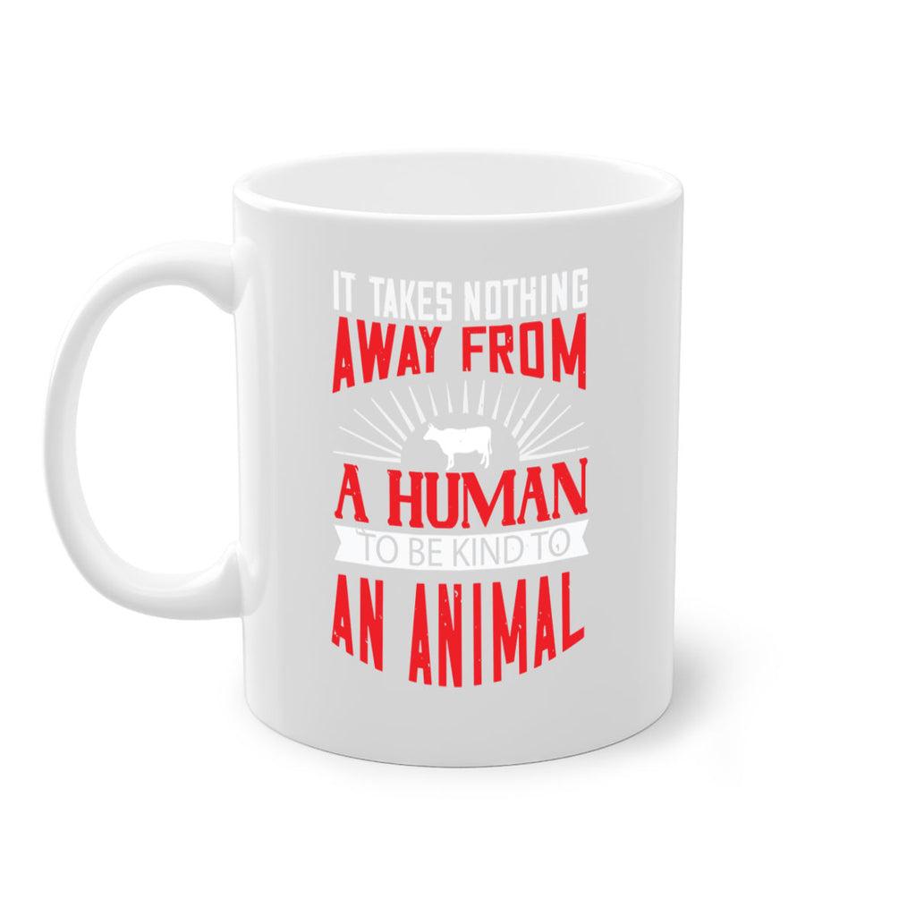 it takes nothing away from a human 37#- vegan-Mug / Coffee Cup