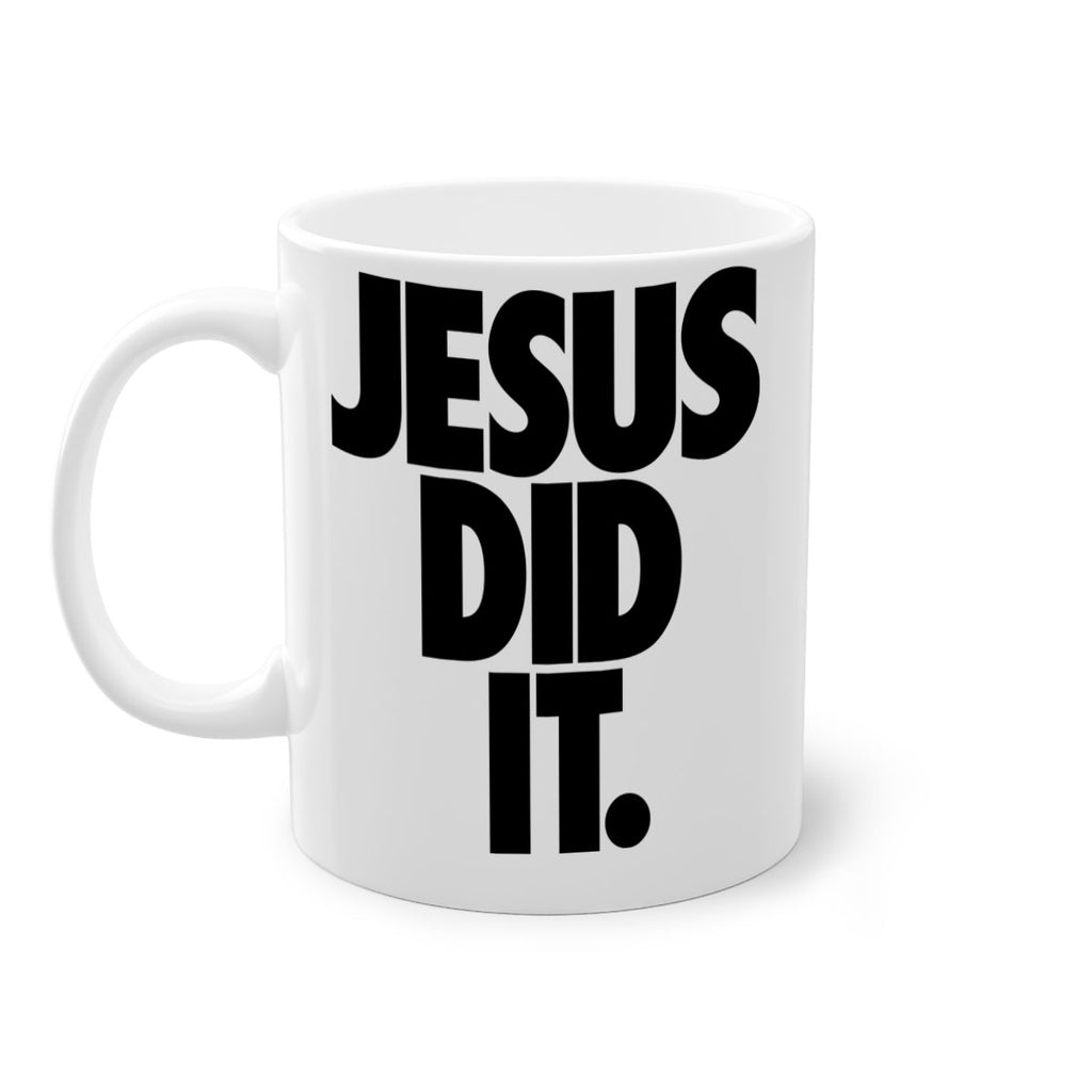 jesus did it 102#- black words - phrases-Mug / Coffee Cup