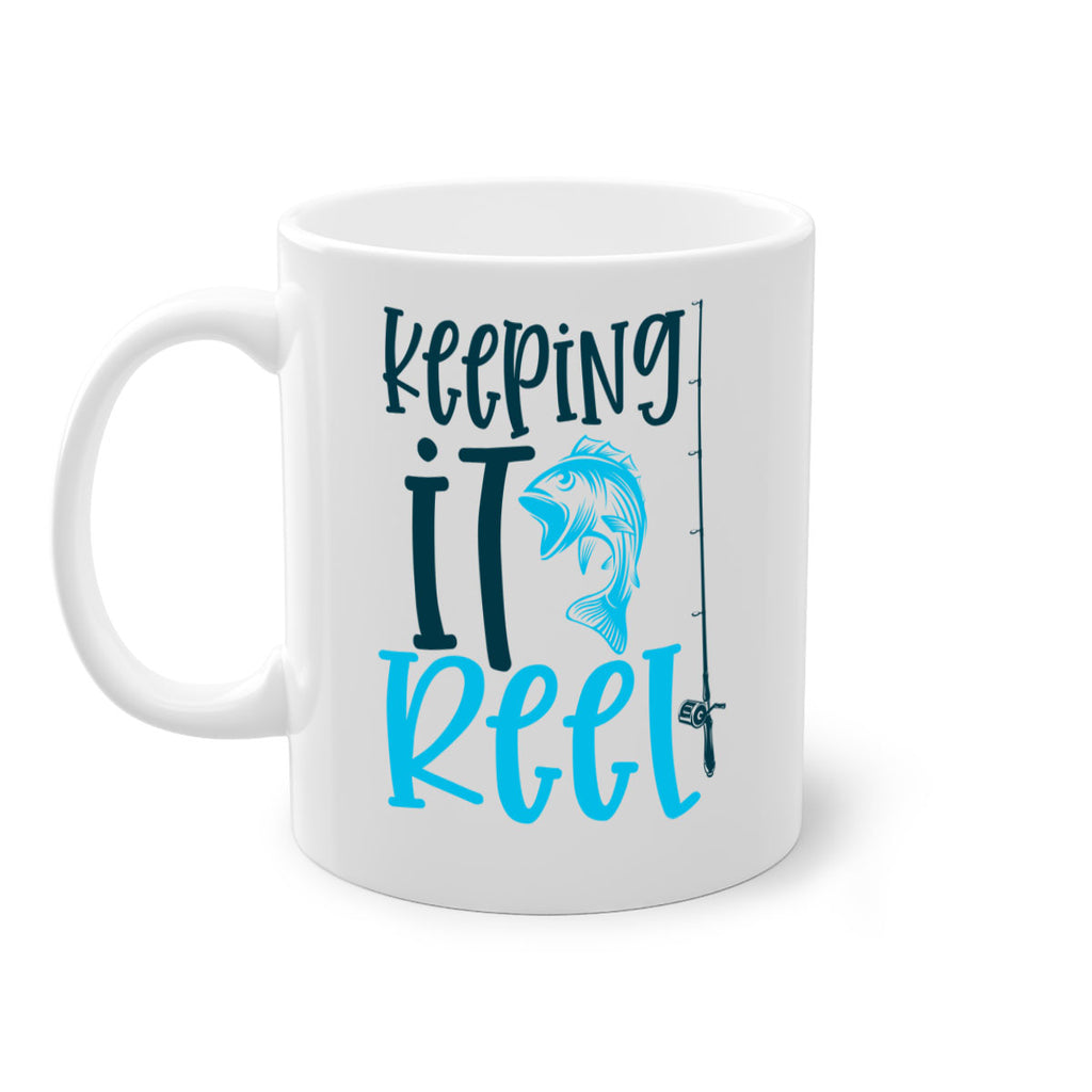 keeping it reel 207#- fishing-Mug / Coffee Cup