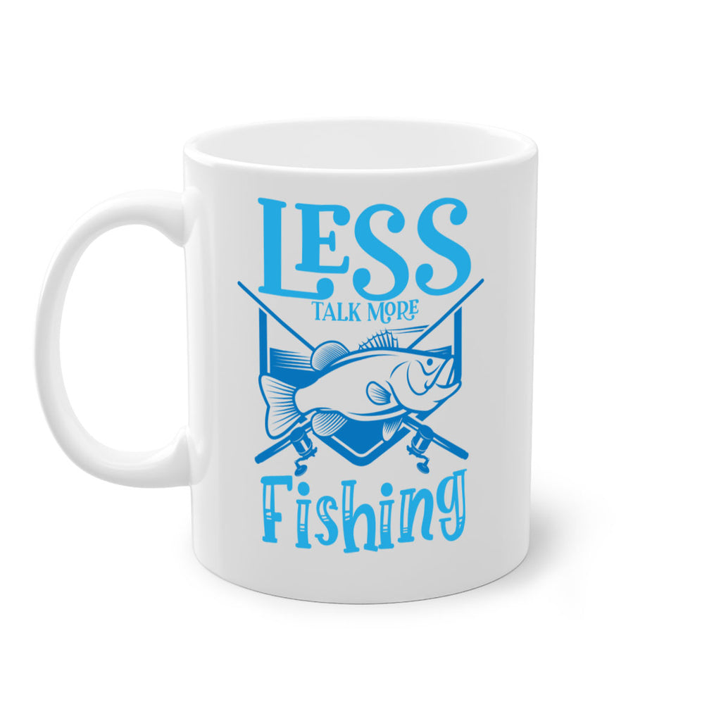 less talk more fishing 206#- fishing-Mug / Coffee Cup