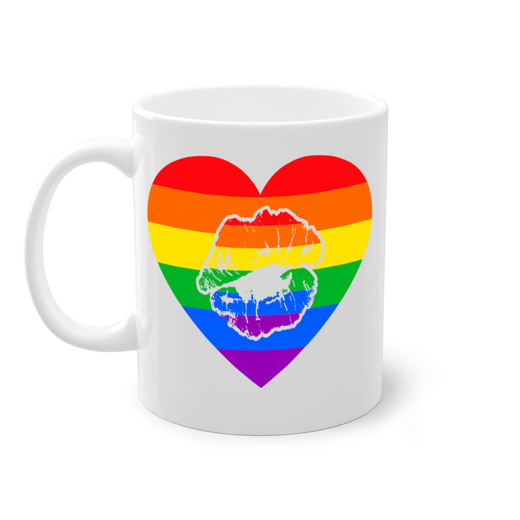 lgbt rainbow cool lip lgbt 96#- lgbt-Mug / Coffee Cup